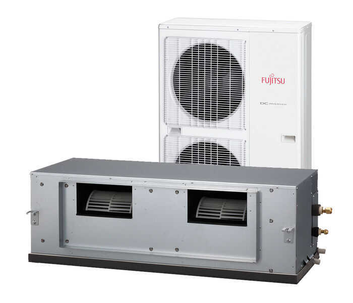 FUJITSU - 20.3kw Ducted Series - High Static Three Phase - Three Phase  R401A - SET-ARTC72LATU System - KIT - SET-ARTC72LATU