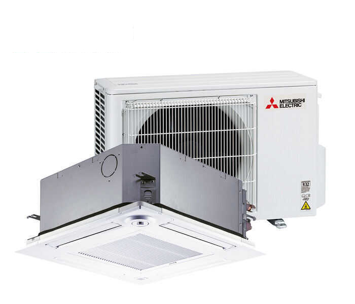 M.E - 2.5kw Compact Cassette Split Systems - INVERTER R32 - SYSTEM