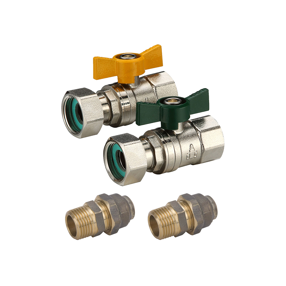 Swivel Nut Ball Valve Kit (FI End)W-20MI X 20Fl