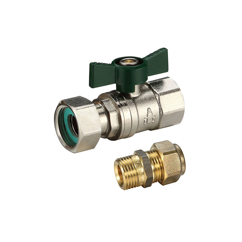 Swivel Nut Ball Valve Water(FI End) W-20I X 20N/O Union