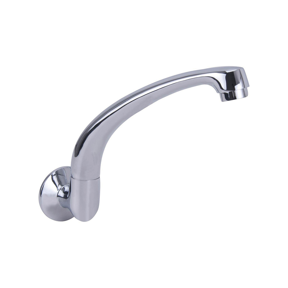 Swivel Spout Wall Cast Chrome Plated 180MM