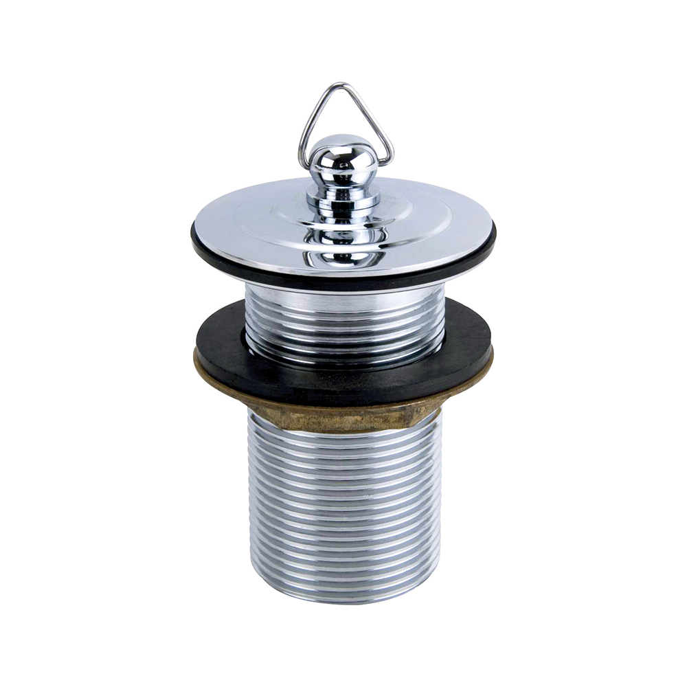 Plug And Waste Basin With Brass Plug Chrome Plated 40MM X 75