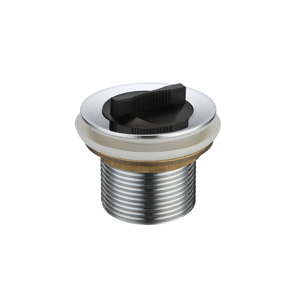 Plug And Waste Basin With Rubber Plg Chrome Plated 40MM X 50