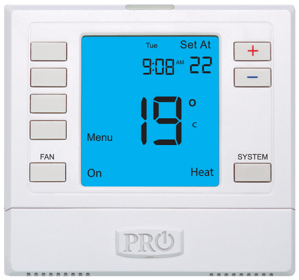 Pro1 - T755 - T700 Platform: 5+1+1 or non- programmable 3H/2C universal with 6 sq. in. display"