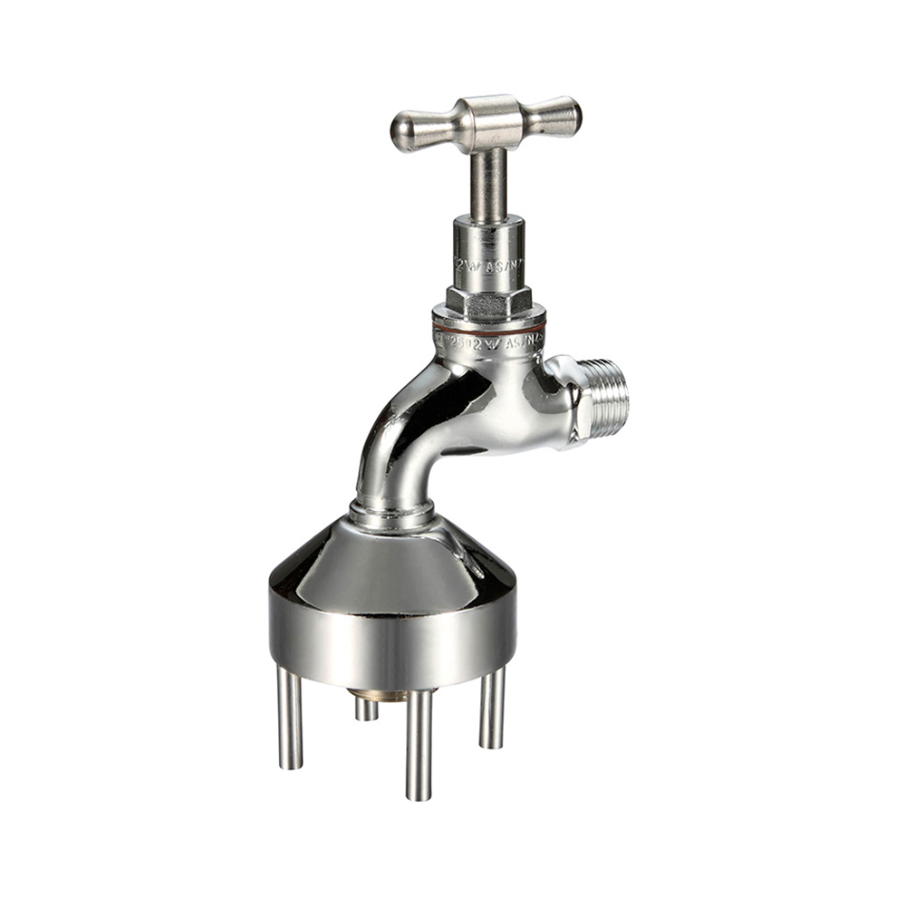 Hose Tap Shrouded Chrome Plated 15MM