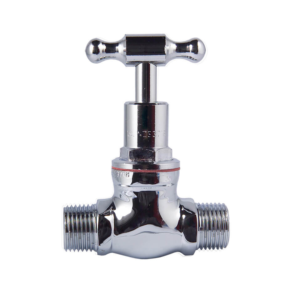 Stop Tap T Head Chrome Plated MI X MI 15MM