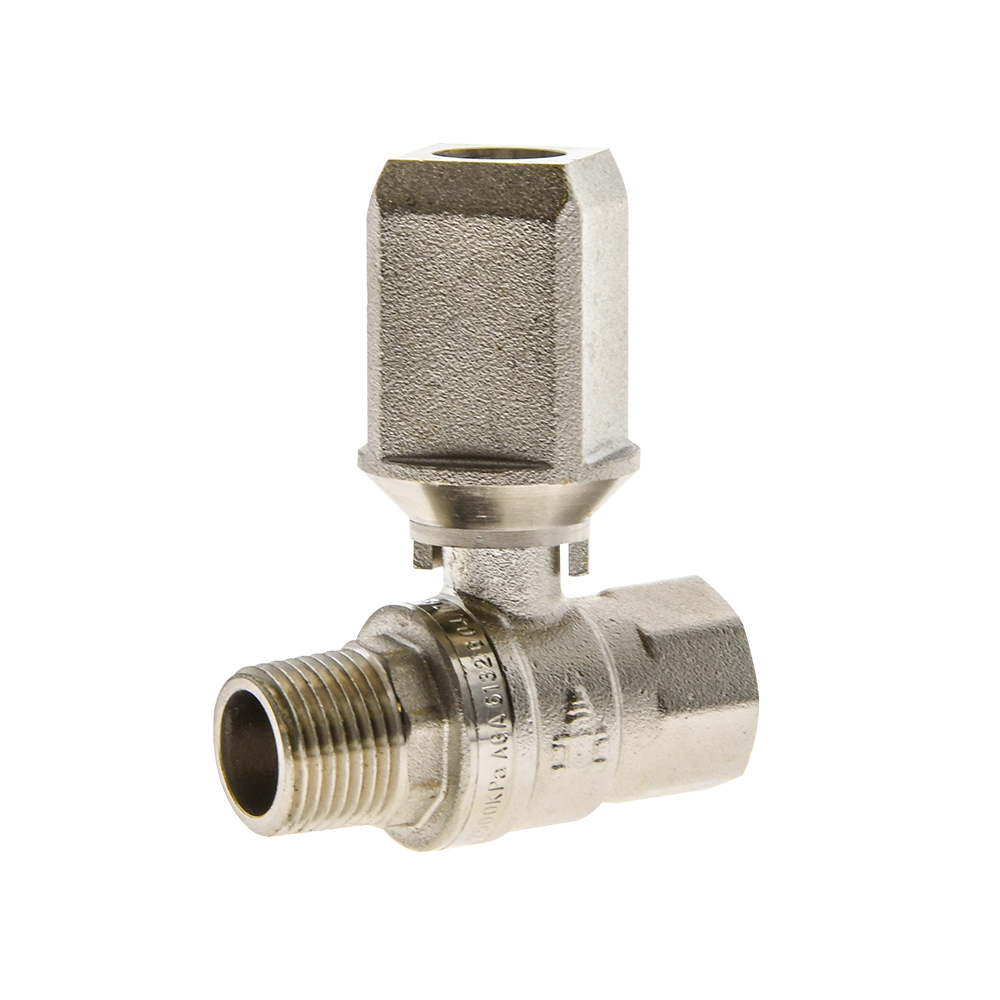 AGA Approved Ball Valve Underground Handle MI X FI 15MM