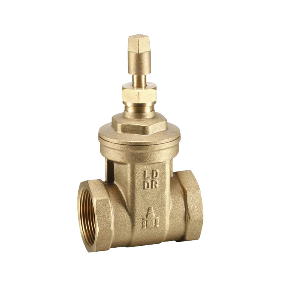 Watermarked Gate Valve With Key Cap Brass 40MM