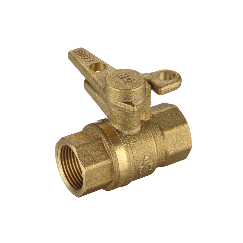 Watermarked Ball Valve Brass Handle FI X FI 20MM Lockable