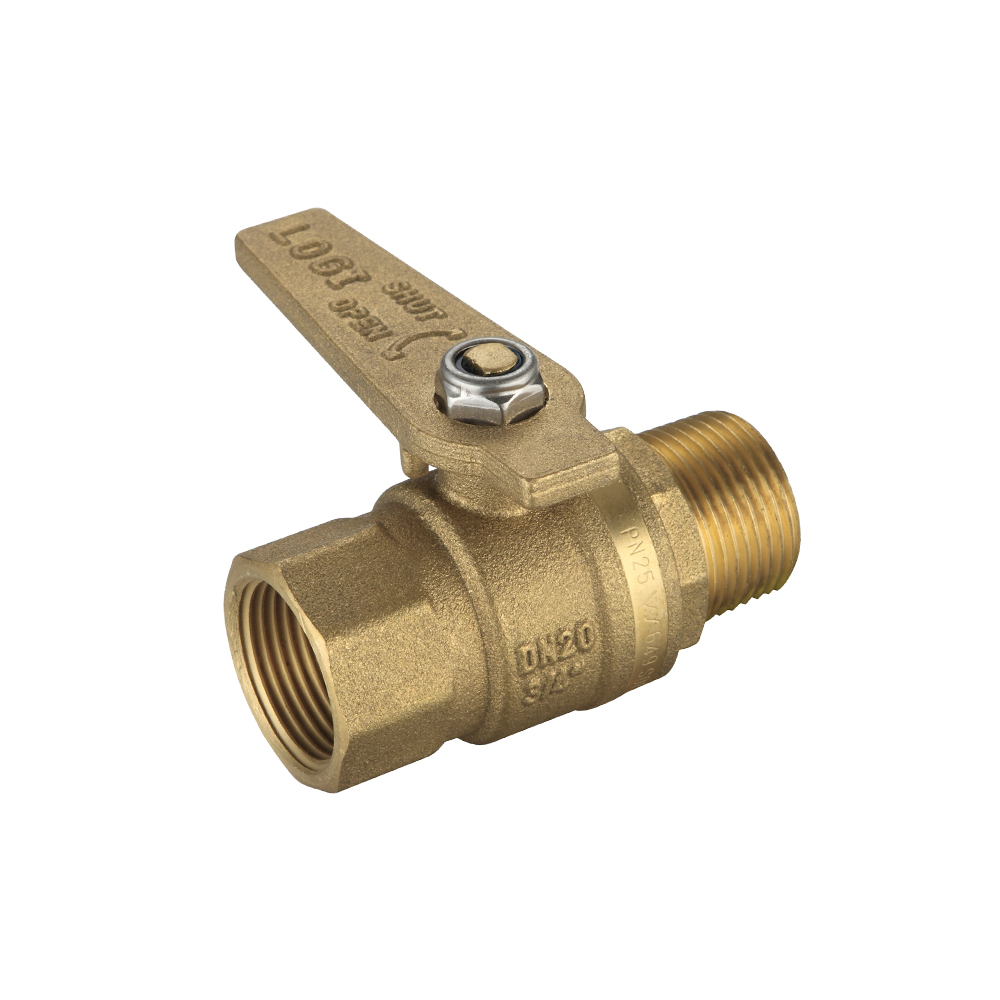 Watermarked Ball Valve Brass Long Handle MI X FI 20MM