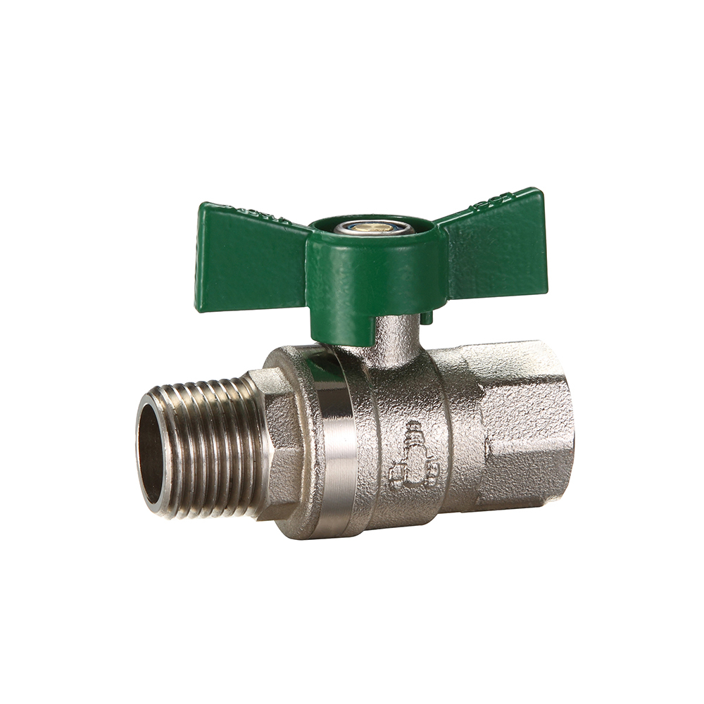 Dual Approved Ball Valve Butterfly Handle MI X FI 20MM