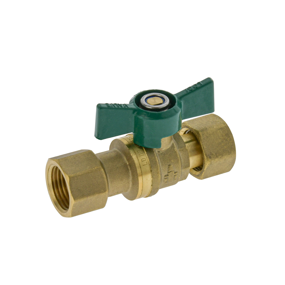 Dual Isolation Non Return BV With Check Valve Swivel FI 15MM