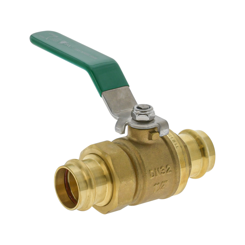 Watermarked Ball Valve Press Fit Lever Handle DN20 With Uni