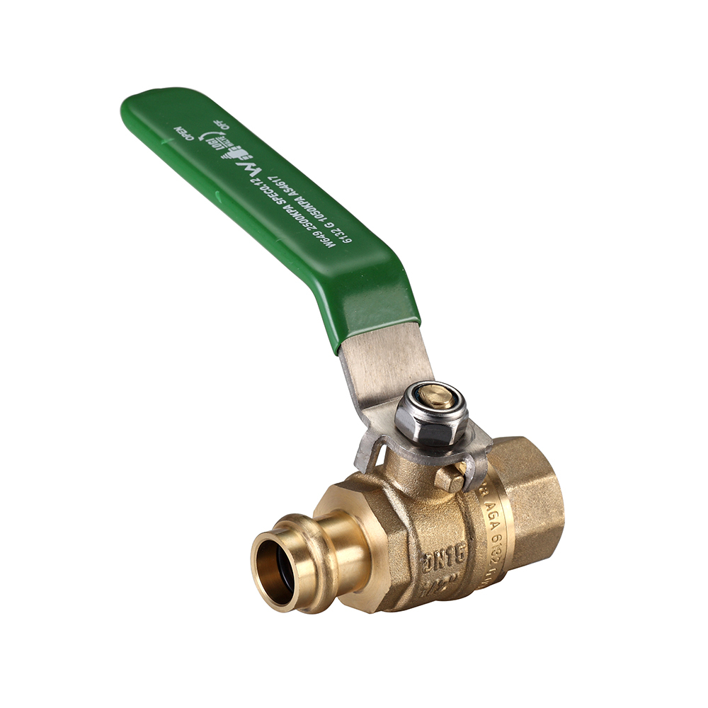 Watermarked Ball Valve Press Fit Lever Handle DN20 X 20FI