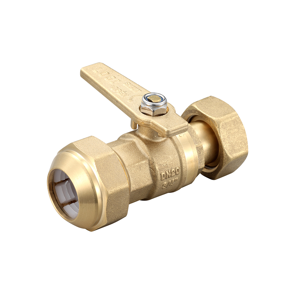 Watermarked Ball Valve Brass 20 Swivel Nut X 25PE