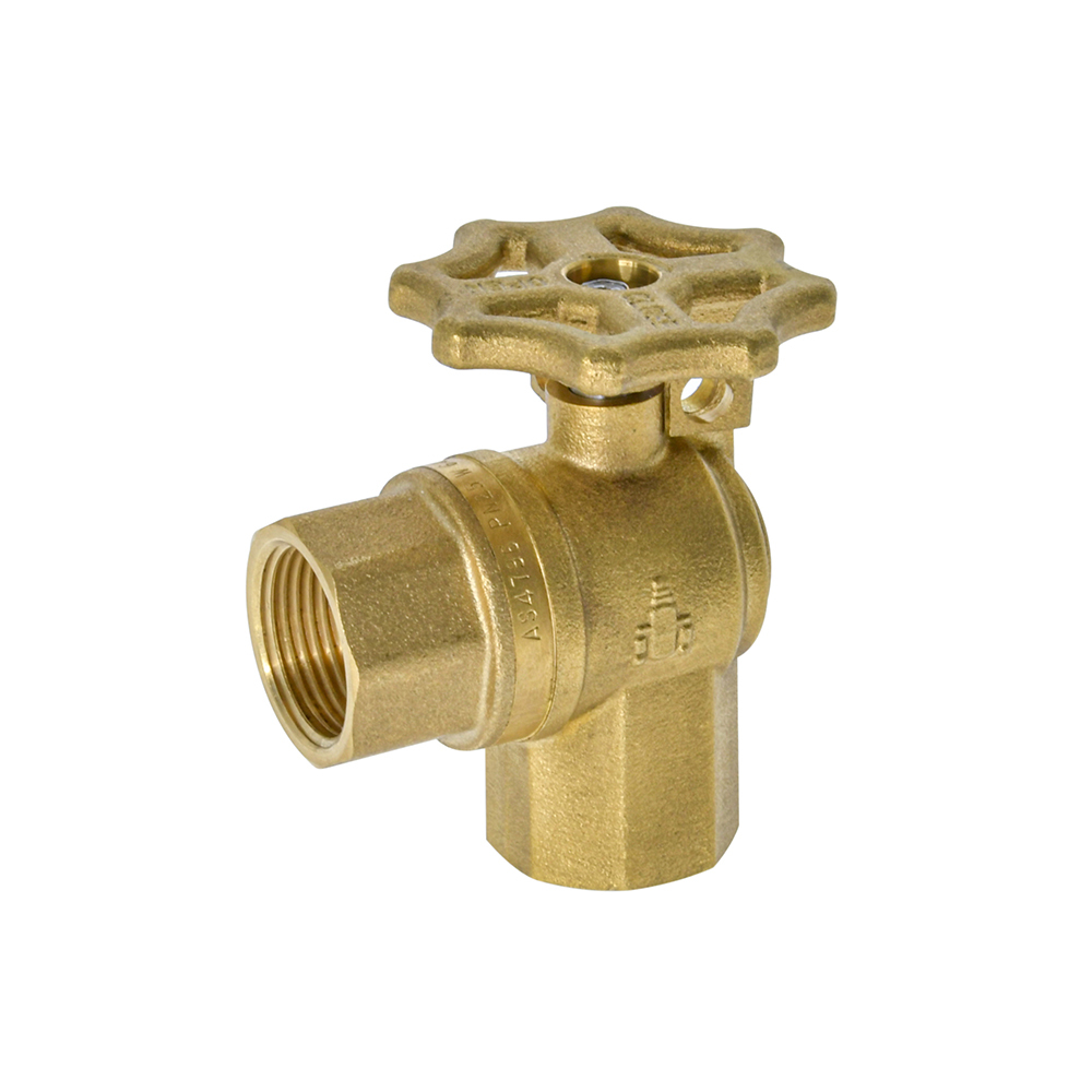 Watermarked Ball Valve Right Angle Meter Stop FI X FI 20MM W